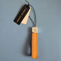 RALPH LAUREN スマホストラップ キャメル 新品