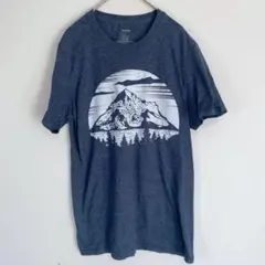 夏服 ソノマ Tシャツ S M ダークグレー 無地 クルーネック 海外古着のサムネイル