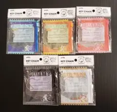 セリア　お菓子パッケージキーホルダー