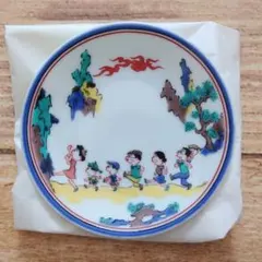 【新品】サザエさん 九谷焼 豆皿 行進のサムネイル