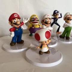 スーパーマリオ　フィギュア8点セット