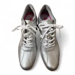 HAWKINS SPORTFLATLIGHTスニーカー シルバー 24.5cm