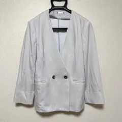 LES MUES Femme グレー 洗濯可 ジャケット/7号