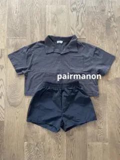ペアマノン pairmanon セットアップ　Tシャツ　半ズボンのサムネイル