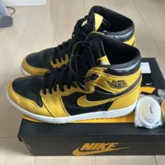 美品/NIKE/ AIR JORDAN1 HI OG /Pollen/パラン