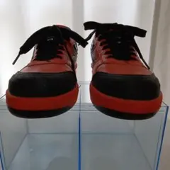 作業靴diadora 安全靴オレンジ ブラック スニーカーのサムネイル
