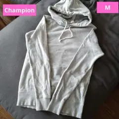 Champion グレー パーカー M