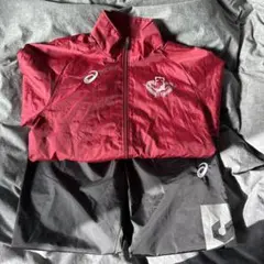 早稲田大学　ア式蹴球部　ウィンドブレーカー ピステ　L XL 上下セット