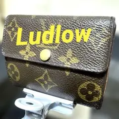 ⑤☆美品☆モノグラム♪ラドロー 2つ折り財布