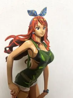 ワンピース ナミ リペイント フィギュア ONEPIECE リペイント ワンピース ナミ フィギュア DXF エッグヘッド 四皇