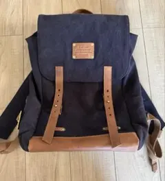 O MY BAG オーマイバッグ ミリタリーカスタムリュック キャンバス×レザー
