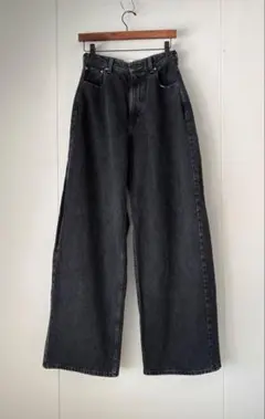 SHISHIKUI Dad デニム パンツ ジーンズ 黒38(ウエスト直しあり)のサムネイル