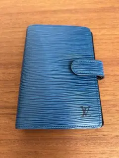 ルイヴィトン エピ アジェンダPM トレドブルー 手帳カバー CA0994