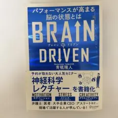 【新品に近い】BRAIN DRIVEN 青砥瑞人著