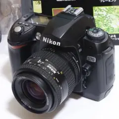 ☆スマホに送れる一眼レフ☆名機!☆望遠☆Nikon D70sセット♪ - メルカリ