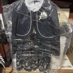 CHOPIN 120 ネイビー フォーマルドレス 刺繍入り　卒園式　入学式