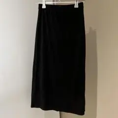 GU 黒 スリット入りタイトスカート S