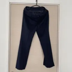 LES MUES AOKI ストライプ スーツパンツ紺