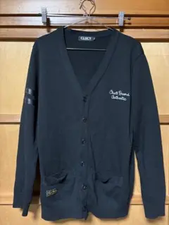 CLUCT ブラック カーディガン XL