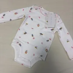 新品タグ付 80ラルフローレン ロンパース ピンク