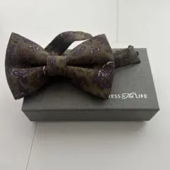 DRESS The LIFE ペイズリー柄ボウタイ