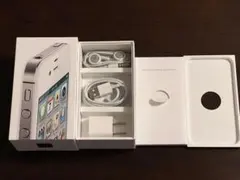iPhone 4S ホワイト 空箱 未使用 付属品付き