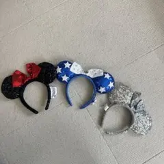 【海外限定あり】ディズニー カチューシャ 3点セット カリフォルニア購入品