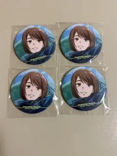 呪術廻戦　ファンパレ くじ　E賞　G賞　缶バッジ　家入硝子　セット