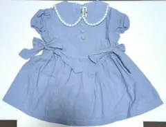 ★新品★襟付き半袖ワンピース　90cm