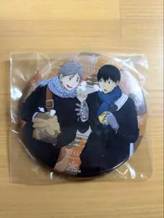 ハイキュー　缶バッチ　影山飛雄　菅原孝支