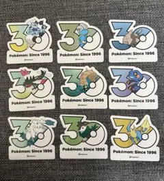 韓国限定】ポケモン30周年ステッカー フシギダネ フシギソウ