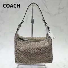 極美品✨COACH コーチ アクセサリーポーチ ミニ シグネチャー y2k
