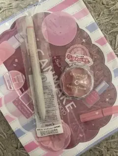 先行 CANMAKE クリームチーク 25 さくらんぼホイップ