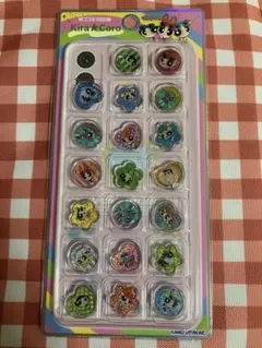 正規品 パワーパフガールズ おはじきシール キラコロ カミオジャパン