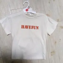HAVE FUN バスプリント Tシャツ 110cm