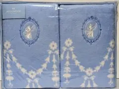 ウェッジウッド ジャスパー 綿毛布2枚組(羽毛部分)結婚祝い 出産内祝い お礼