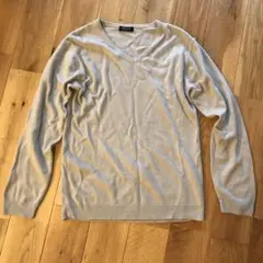 COMME CA ISM Vネックセーター L