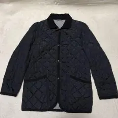 JUNMEN ジュンメン キルティングジャケット М 黒 ブラック