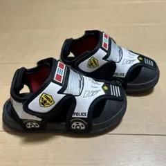 トミカ 警察車両デザイン サンダル キッズ用