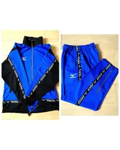MIZUNO NXT ジャージ 上下セット ネイビー×イエロー - メルカリ