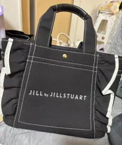 JILL by JILLSTUART フリルトートバッグ 黒 ブラック