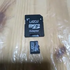 LAZOS 256GB MicroSDカードとアダプター