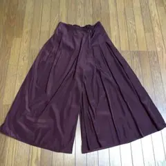 イージーパンツ ガウチョパンツ