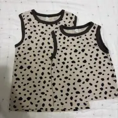 子供 タンクトップ 100cm 130cm 兄弟コーデ