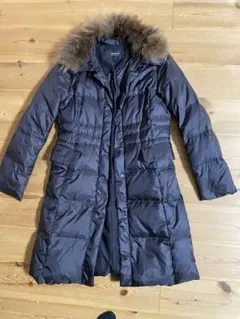 【使用数回　超美品】　COMME CA ISM ブラック ダウンジャケット M