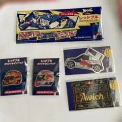 レッドブルオリジナルステッカー ピンバッチ