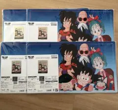 ドラゴンボール　FW プレイマット&カードセット 4セット
