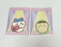 ちいかわ　ダイカットステッカー　ハチワレ　くりまんじゅう