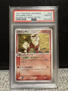 2025年最新】ウインディ psa10の人気アイテム - メルカリ