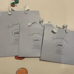 gelato pique ショッピングバッグ 3セット